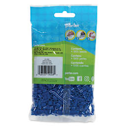 Perler Fused Bead Bag - Dark Blue, Pkg of 1000 - back of packaging