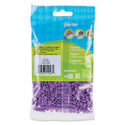 Perler Fused Bead Bag - Purple, Pkg of 1000 - back of packaging
