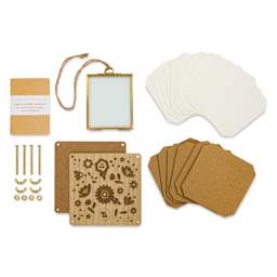 Violet Studio Mindful Makes Mini Flower Press Kit - contents