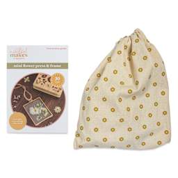 Violet Studio Mindful Makes Mini Flower Press Kit - contents in bag