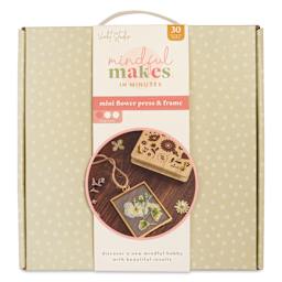 Violet Studio Mindful Makes Mini Flower Press Kit - front of packaging