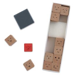 Rico Design Paper Poetry Stamp Set - Set of 13, Smile