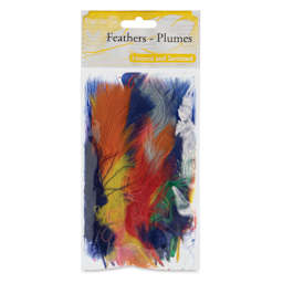 John Bead Marabou Feathers - 18 g, Multicolor Mix