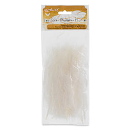 John Bead Marabou Feathers - 18 g, White