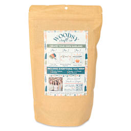 Woodsy Craft Co. DIY Garland Kit - Adventure - back of packaging