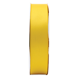 Morex Recycled Double Faced Satin Ribbon - Daffodil, 1-1/2" x 100 yd