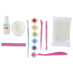 Anker Art My Itty Bitty Pottery Studio Kit - contents