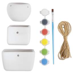Anker Art Paint Your Own Hanging Planter Design Kit - contents
