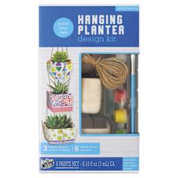Anker Art Paint Your Own Hanging Planter Design Kit - front of packaging