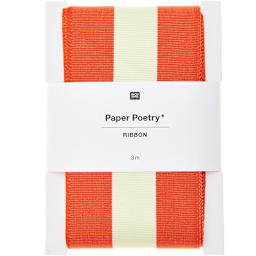 RIBBN STRP 58MMX3M ORANGE/YEL