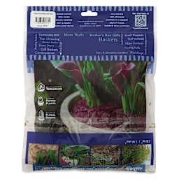 SuperMoss Moss Floral Wire - 60 ft Roll, back of packaging