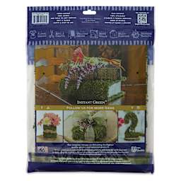 SuperMoss Instant Green Moss Mat - back of packaging