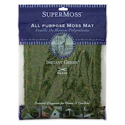 SuperMoss Instant Green Moss Mat - front of packaging