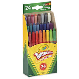 Crayola Twistable Mini Crayon Set - Set of 24, Assorted