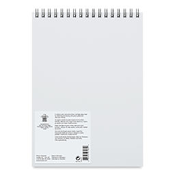 Winsor & Newton Drawing Pad - 9" x 12", Smooth (back of pad)