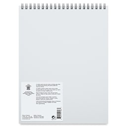 Winsor & Newton Drawing Pad - 11" x 14", Medium (back of pad)