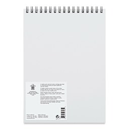 Winsor & Newton Drawing Pad - 9" x 12", Medium (back of pad)