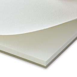 Hahnemühle Bamboo Sketch Pad  (corner of sheet lifted, bound on one short side)