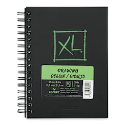 Canson XL Drawing Book - 8-1/2" x 5-1/2", 60 Sheets (front)