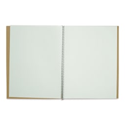 Holbein Croquis Drawing Book - 14-3/16" x 10-1/2", Portrait, 70 Sheets (open to show paper)