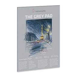 Hahnemühle The Grey Sketch Pad - 5.8" x 8.3", 30 Sheets, 120 gsm