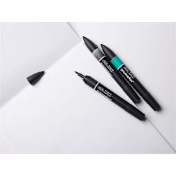 Winsor & Newton Heavyweight Marker Pads (close-up of paper with markers)