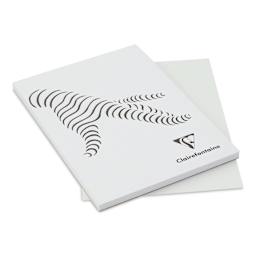 Clairefontaine Trophee Sketch Pad - 6" x 8-1/4", 50 Sheets (sheet removed from pad)