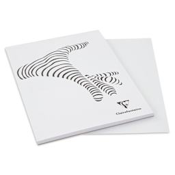 Clairefontaine Trophee Sketchpad - 8-1/4" x 11-3/4", 50 Sheets (sheet removed from pad)