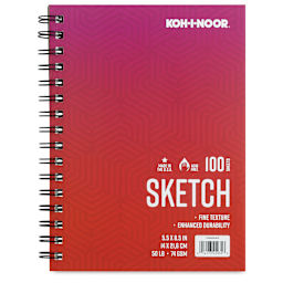 Koh-I-Noor Sketch Pad - 5-1/2" x 8-1/2", Wirebound, front cover
