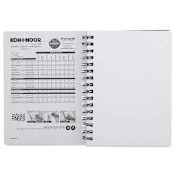 Koh-I-Noor Sketch Pad - 5-1/2" x 8-1/2", Wirebound, inside cover