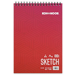 Koh-I-Noor Sketch Pad - 9" x 12", Wirebound, Top, 100 Sheets, front cover