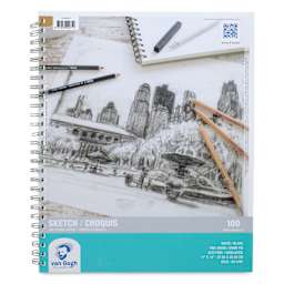 Van Gogh Sketch Pad - 11" x 14", front cover