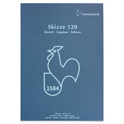 Hahnemühle Skizze Gluebound Sketch Pad - 8.27" x 11.69", 50 Sheets, 120 gsm, cover