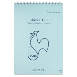 Hahnemühle Skizze Spiral-Bound Sketch Pad - 16.53" x 23.38", 50 Sheets, 190 gsm, cover