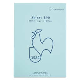 Hahnemühle Skizze Gluebound Sketch Pad - 8.27" x 11.69", 50 Sheets, 190 gsm, cover