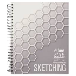 Bee Elite Sketch Pad - 9" x 12", 74 lb, 100 Sheets, front
