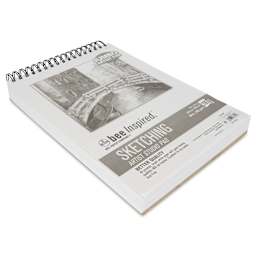 Bee Inspired Jumbo Sketch Pad - 9" x 12", 68 lb, Spiral Bound