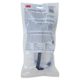 3M Chemical Splash Goggles, back of the packaging