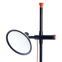 Daylight Artist Studio Lamp 2 with Stand - Chrome and Black underside of lamp