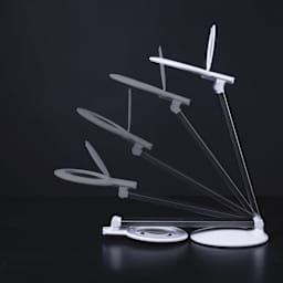 Daylight Halo Go 2 Rechargeable Magnifier Lamp - motion capacity visual