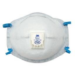3M P95 Cool Flow Paint Valve Particulate Respirator, Pkg of 2 out of package