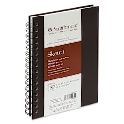 Strathmore 400 Series Sketch Hardcover Wirebound Art Book - 5-1/2" x 8-1/2"