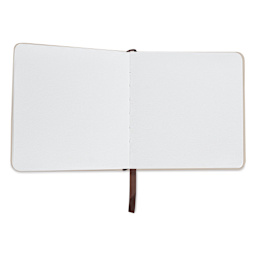 Etchr Mini Sketchbook - 4" x 4", Cold Press, 230 gsm, 26 Sheets, open