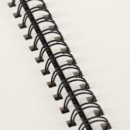 Strathmore 300 Series Watercolor Hardcover Wirebound Art Book - 8-1/2" x11", close up