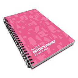 Speedball Potter’s Journey Ceramics Planner - 5-1/2" x 8-1/2", Pink