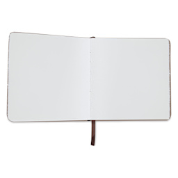 Etchr The Perfect Sketchbook with Deckle Edges - 5" x 5", Cold Press, 300 gsm, open