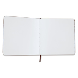 Etchr The Perfect Sketchbook with Deckle Edges - 7" x 7", Cold Press, 300 gsm, open