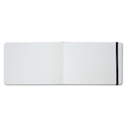 Etchr Mixed Media Hardbound Sketchbook - 5.8" x 8.3", Cold Press (open to show paper)