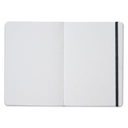 Etchr Mixed Media Hardbound Sketchbook - B5, 6.9" x 9.6" Cold Press, Portrait (open to show paper)