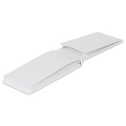 Etchr Mixed Media Hardbound Sketchbook - Hot Press, Panoramic, 4" x 8", 100 lb, laid flat